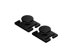 Lade das Bild in den Galerie-Viewer, Maskenhalter für den THW oder Feuerwehr Helm, Kinnriemenbreite bis 20mm, 1 Paar, Helm Clips THW, Maskenhalterung THW Schutzhelm