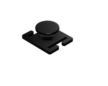 Lade das Bild in den Galerie-Viewer, Maskenhalter für den THW oder Feuerwehr Helm, Kinnriemenbreite bis 20mm, 1 Paar, Helm Clips THW, Maskenhalterung THW Schutzhelm