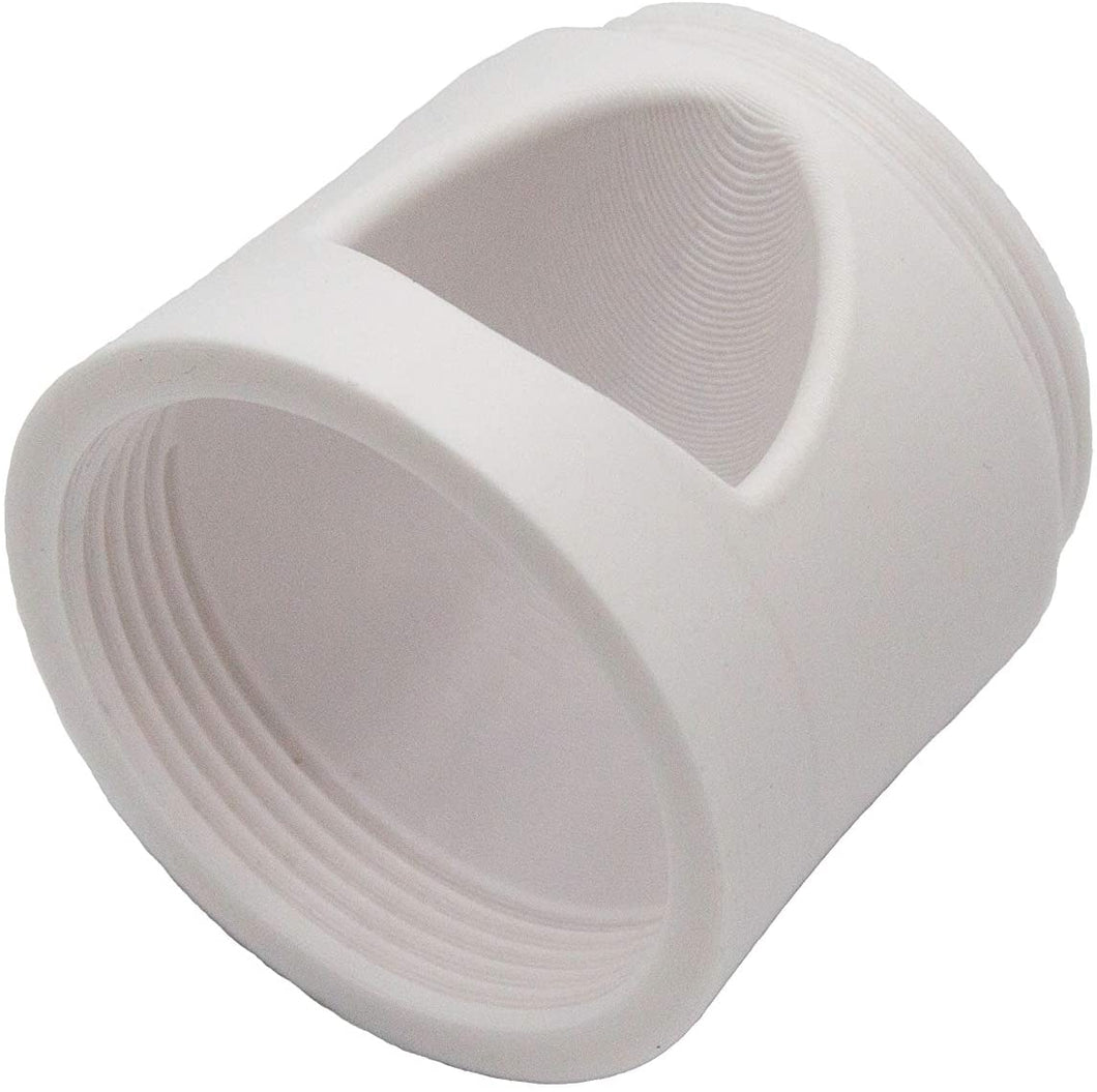Buse de piscine adaptée aux INTEX WHIRLPOOLS, coudée pour une meilleure circulation et un meilleur nettoyage, y compris le filetage externe pour le montage de l'éclairage de la piscine... 